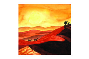 Desert in Watercolor: A Practical Embroidery Review