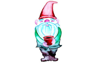 Gnome Coffee Cup Watercolor: Crafts & Designs Amp Review