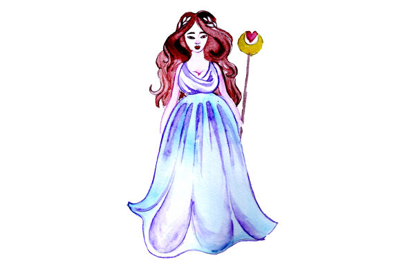 Goddess in Watercolor Style: A Crafts & Designs Amp Review