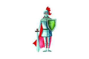 Medieval Knight Watercolor: Crafts & Designs Amp Review